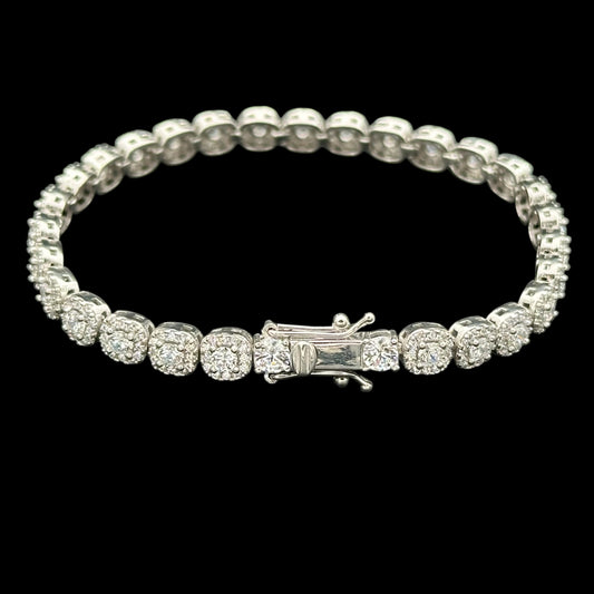 Bratara Tennis Diamond S Argint