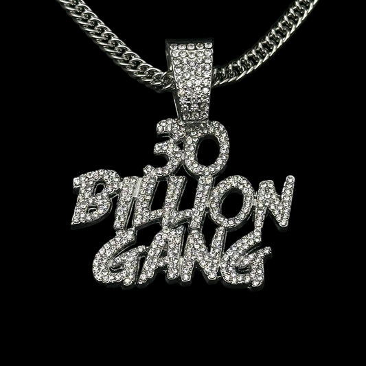 Colier “30 Billion Gang” Silver