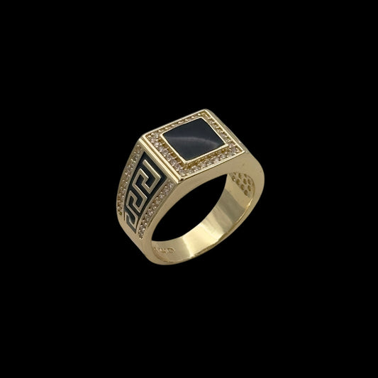 Inel Gentleman Placat cu Aur 18K