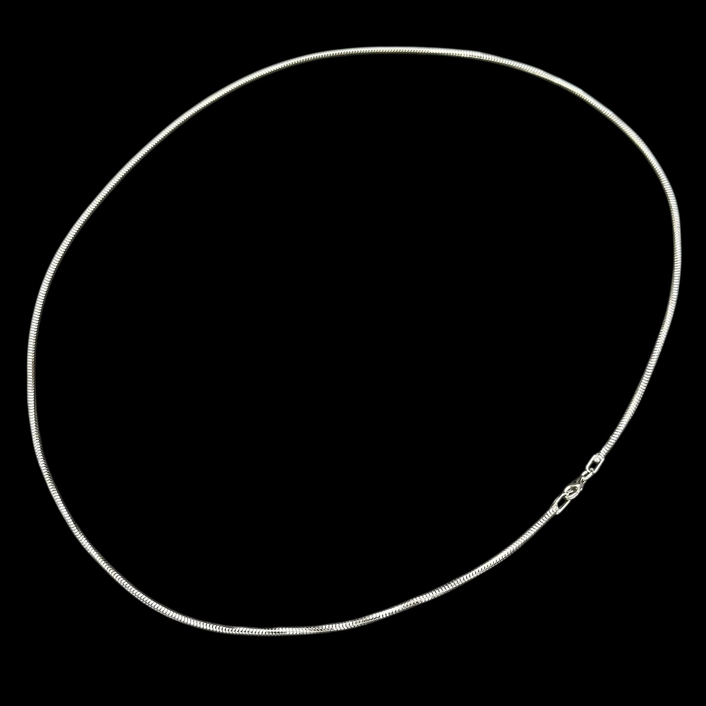 Colier Snake 55cm Argint