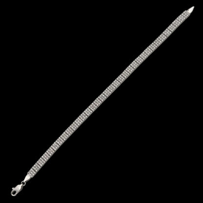 Bratara Tennis Seraphine Argint