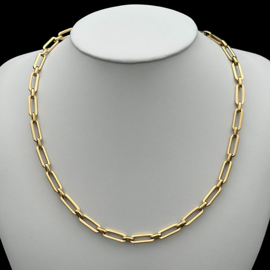 Colier Forever Link Gold INOX