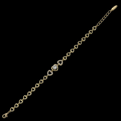 Bratara Romance Placata cu Aur 18K