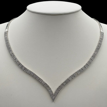 Colier V-Shaped Argint