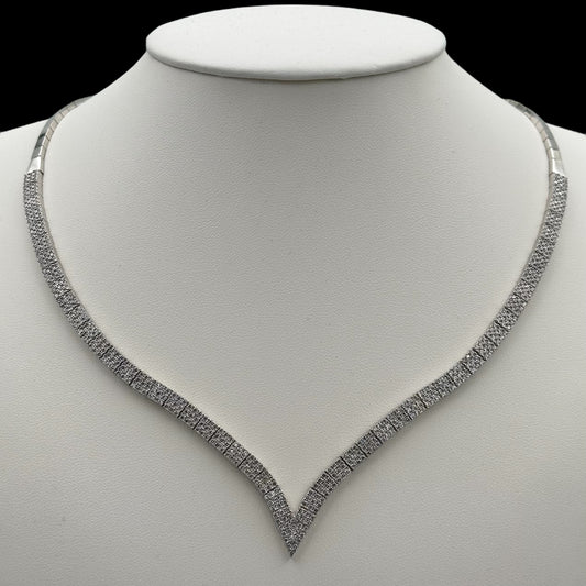 Colier V-Shaped Argint