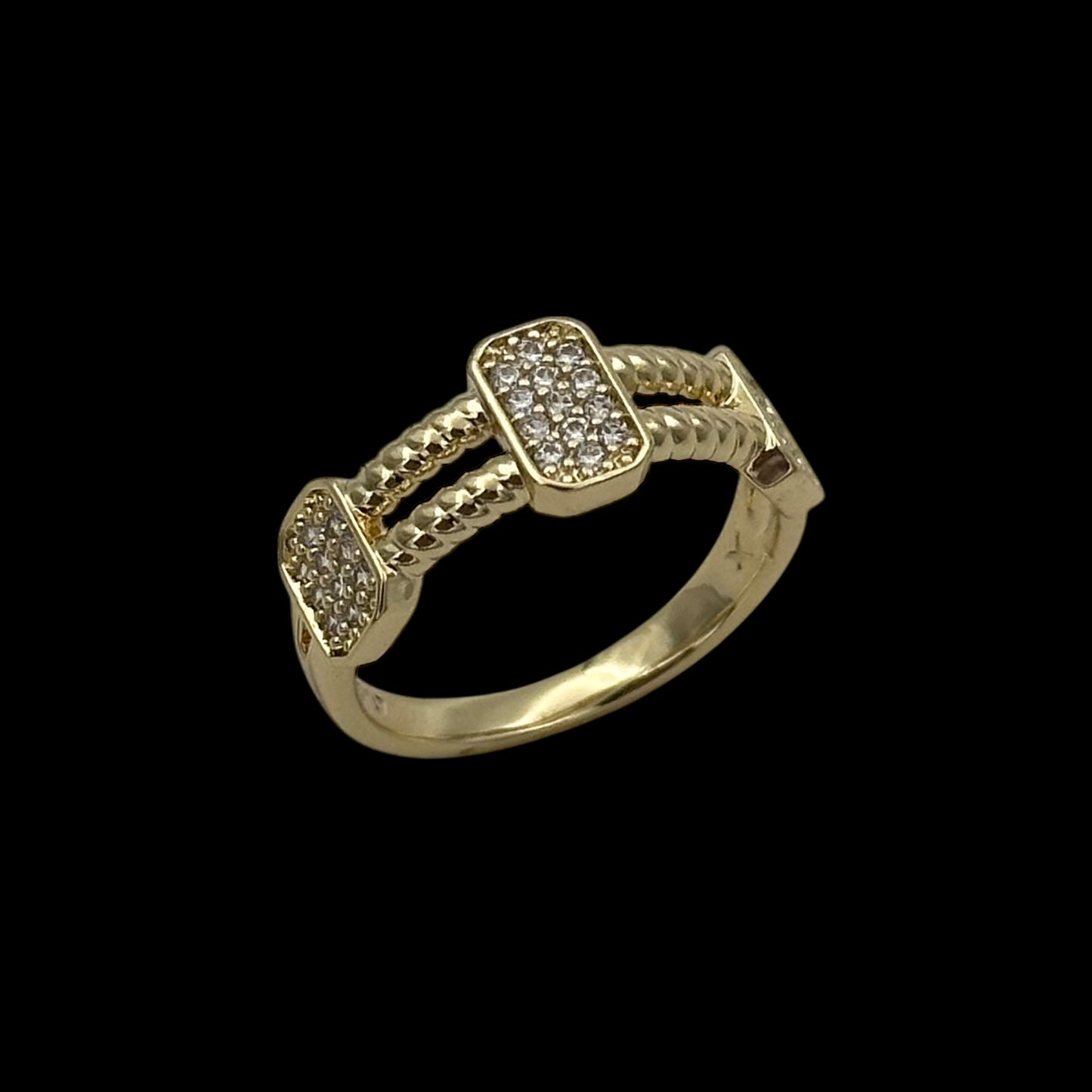 Inel Iconic Placat cu Aur 18K