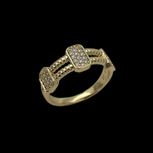 Inel Iconic Placat cu Aur 18K