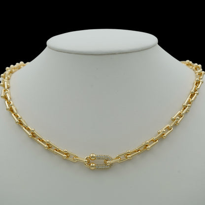 Colier Legacy Placat cu Aur 18K