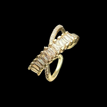 Inel reglabil Startlight Placat cu Aur 18K