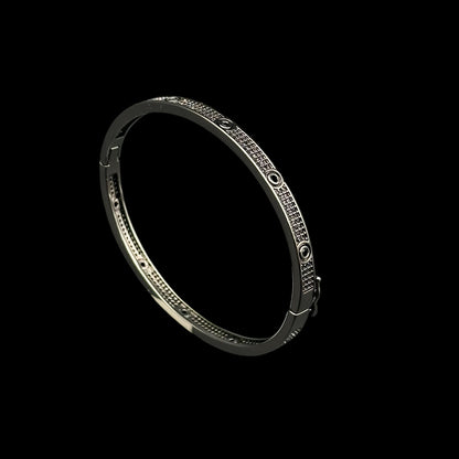 Brățară Fixă Damă Black INOX