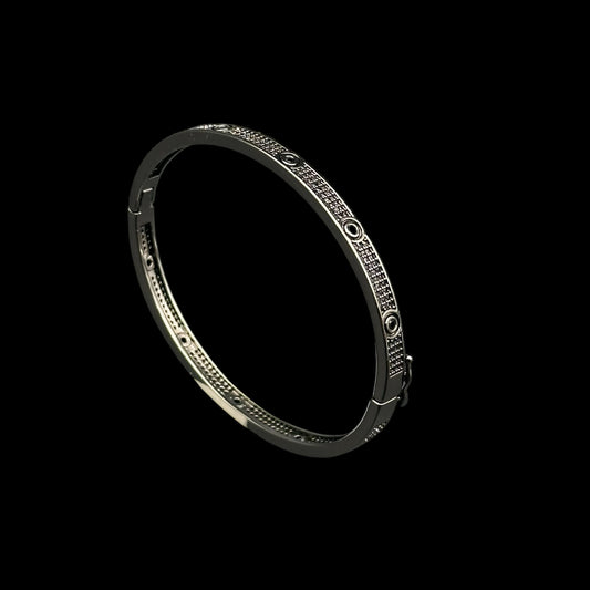 Brățară Fixă Damă Black INOX