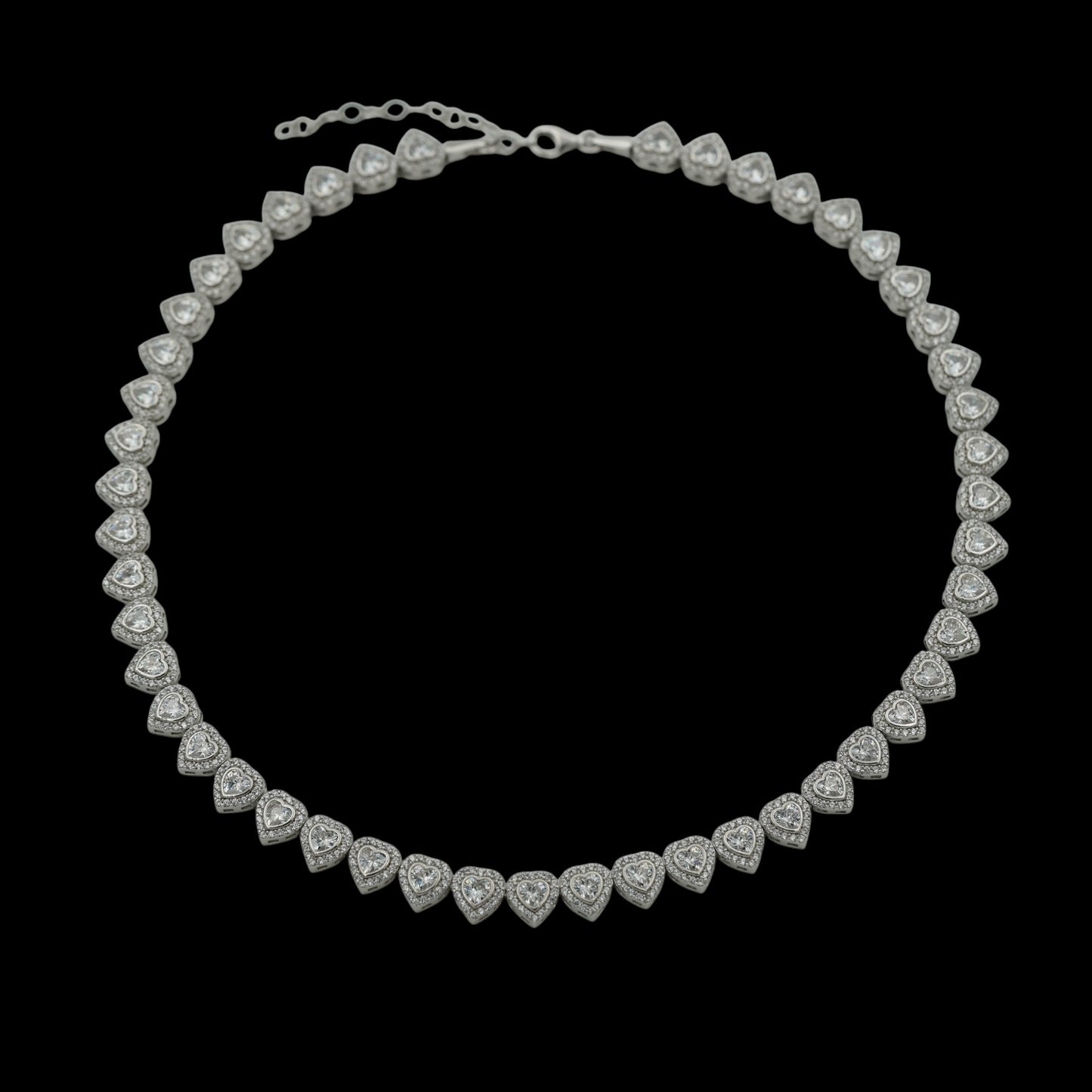 Colier Tennis Affection Argint