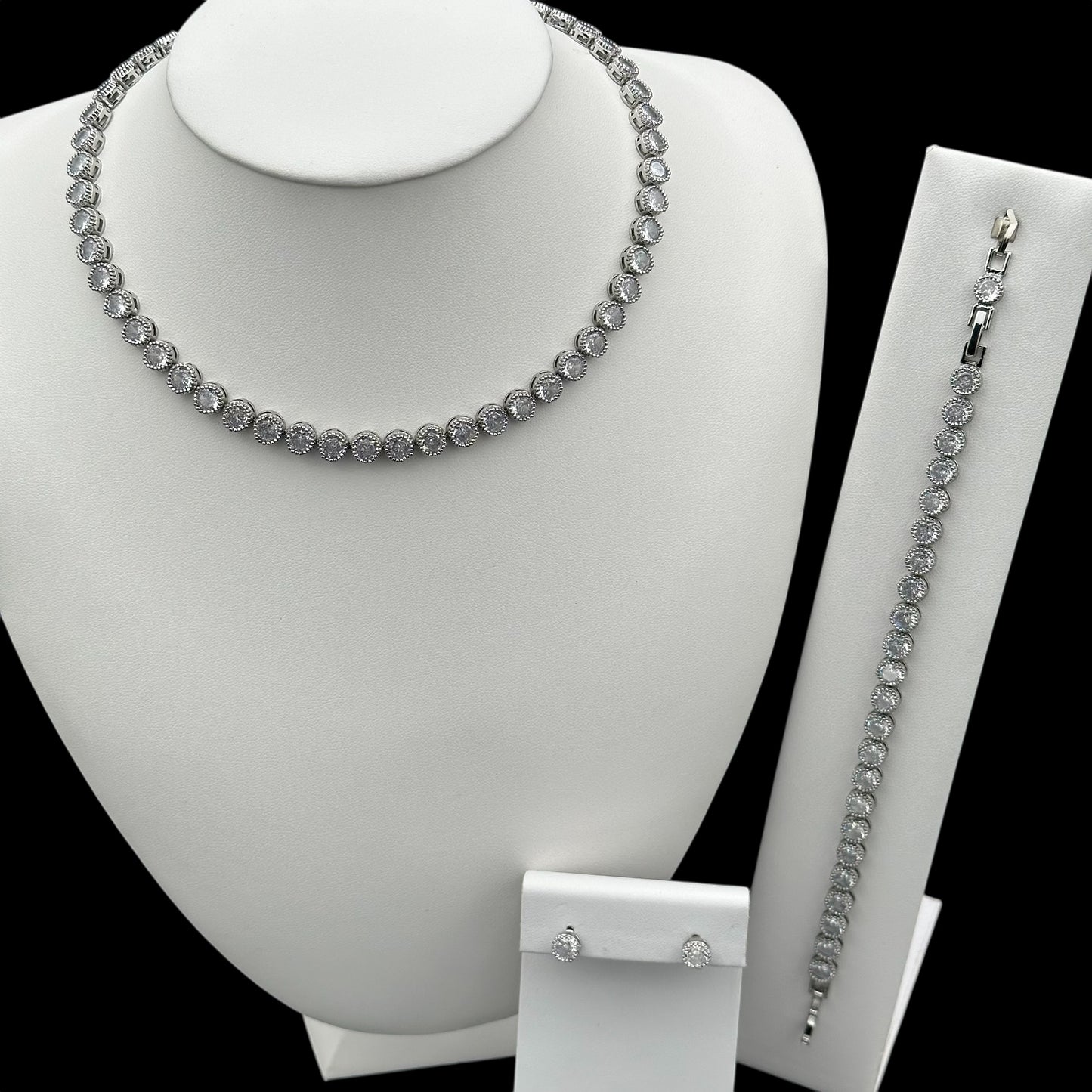 Set Tennis Deluxe Silver
