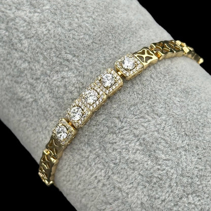Brățară Tennis Exclusive Placată cu Aur 18K