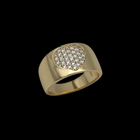 Inel Amore Placat cu Aur 18K