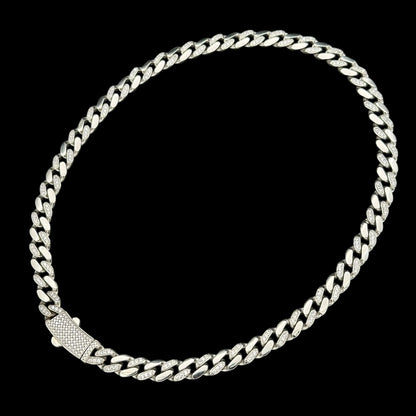 Colier Cuban Linked Argint