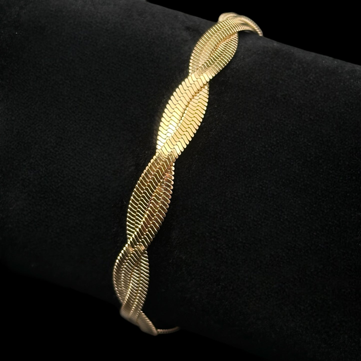 Brățară Snake 2 Gold INOX