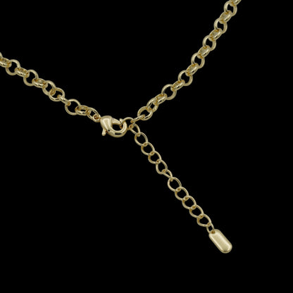 Colier Legacy Heart Placat cu Aur 18K