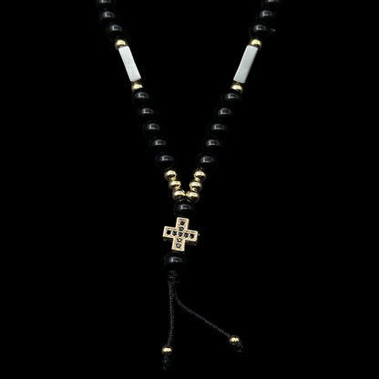 Colier Rosary 55cm Church INOX