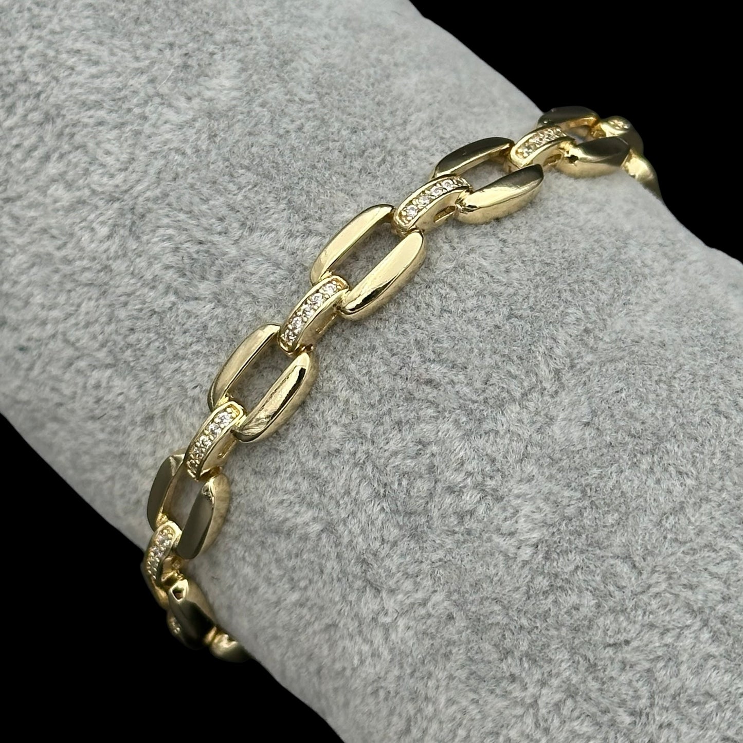 Brățară Noble Chain Placată cu Aur 18K