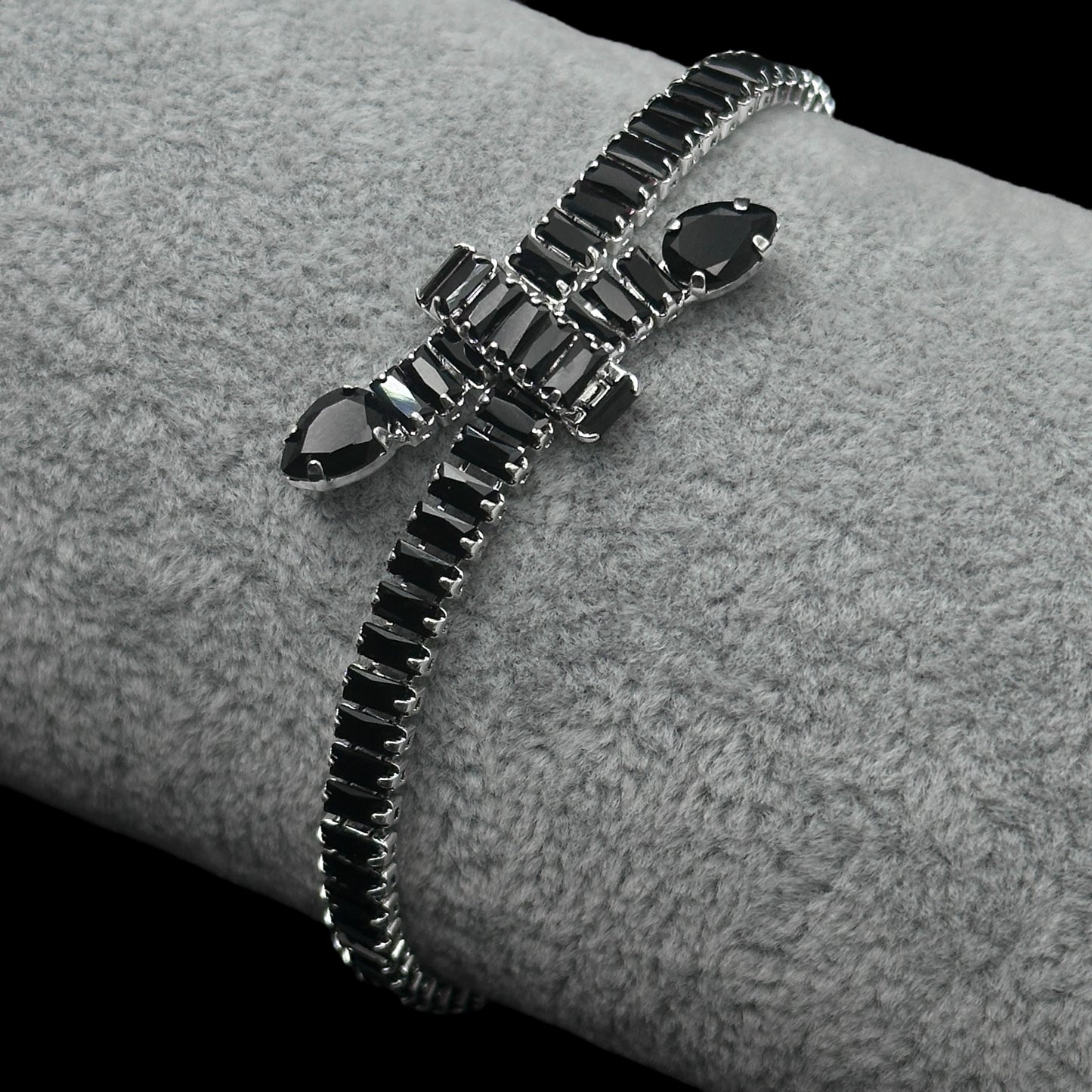 Brățară Tennis Serpent Black