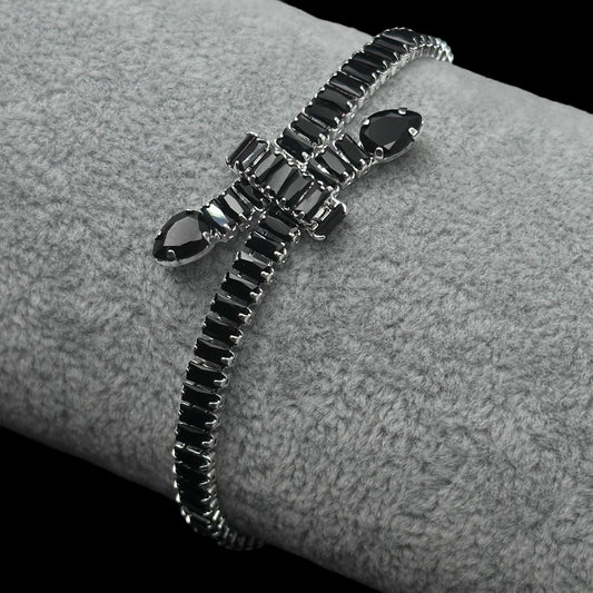 Brățară Tennis Serpent Black