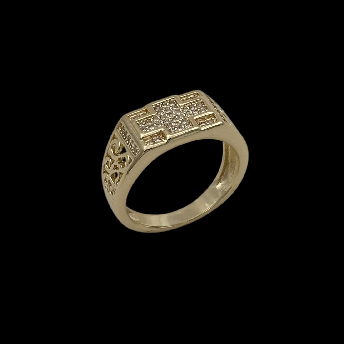 Inel Majesty Placat cu Aur 18K