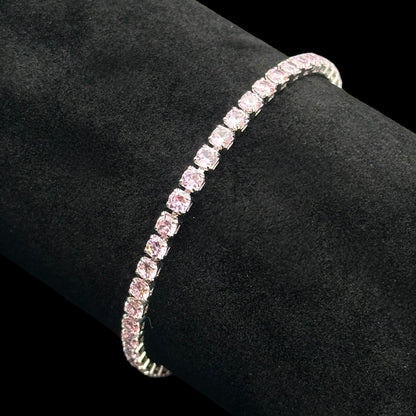 Brățară Tennis 3mm Pink