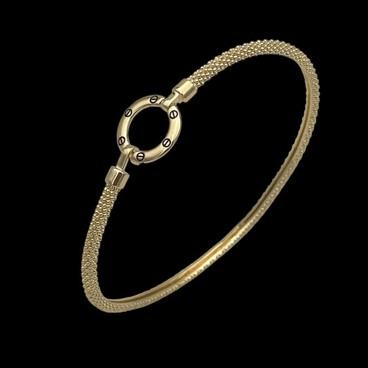 Brățară Fixă Iconic Placată cu Aur 18K