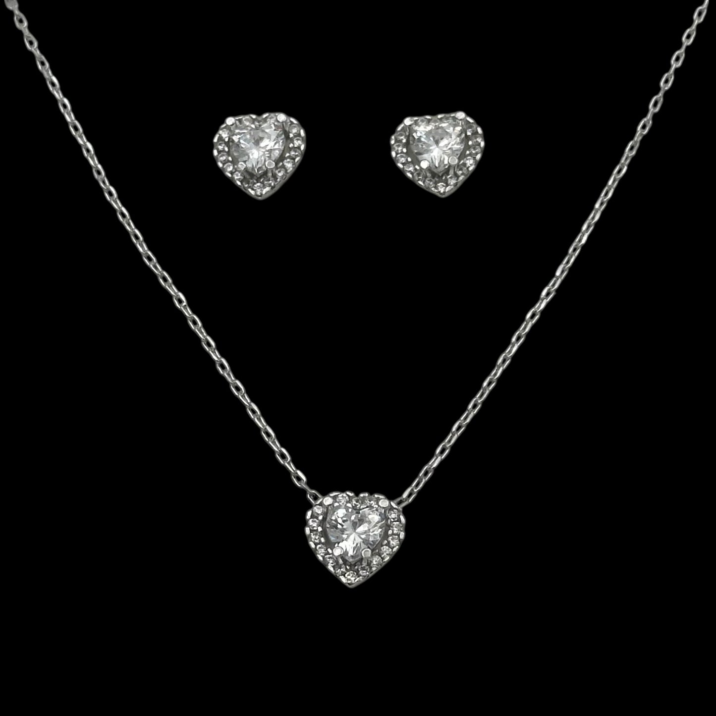 Set Lantisor + Cercei Heart Argint