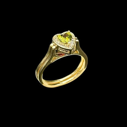 Inel Spin of Love Placat cu Aur 18K