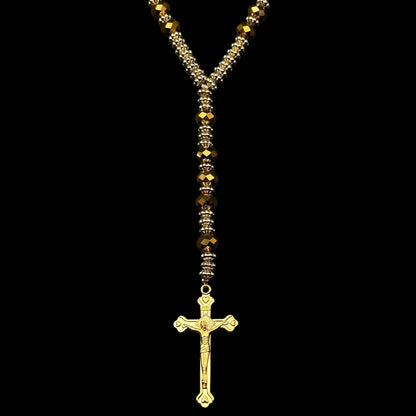 Colier Rosary Full Gold