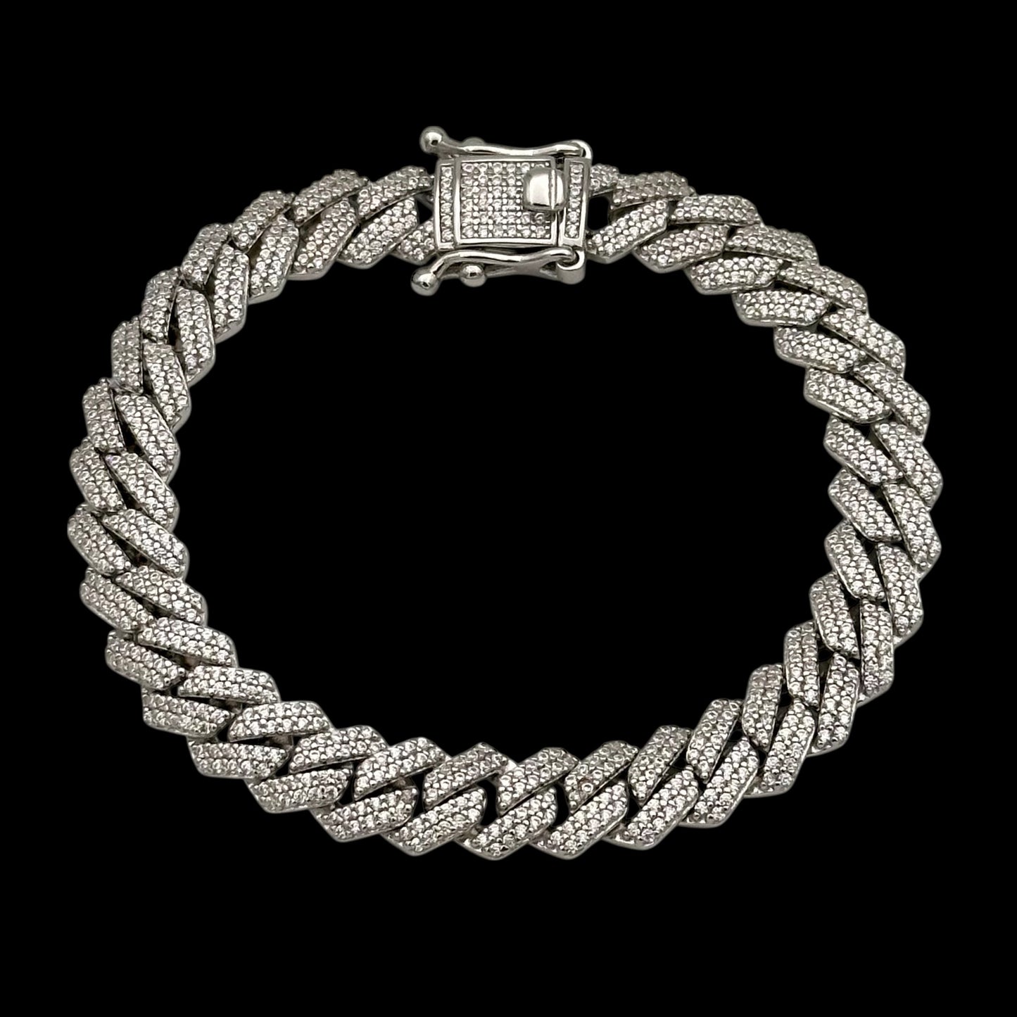 Bratara Cuban Ladryn Argint