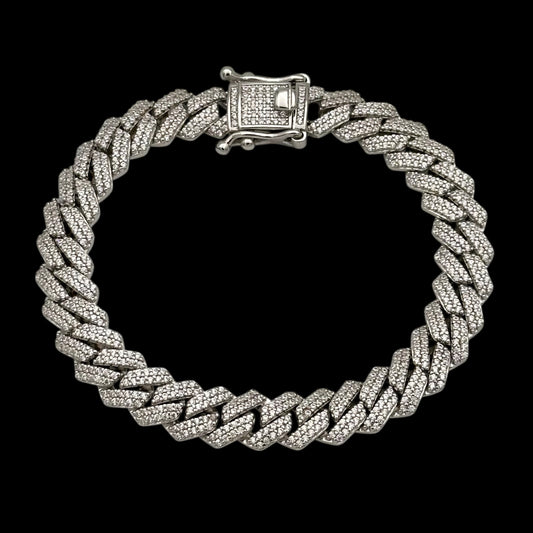 Bratara Cuban Ladryn Argint