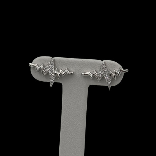 Cercei Heartbeat Argint