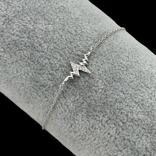 Bratara Heartbeat Argint