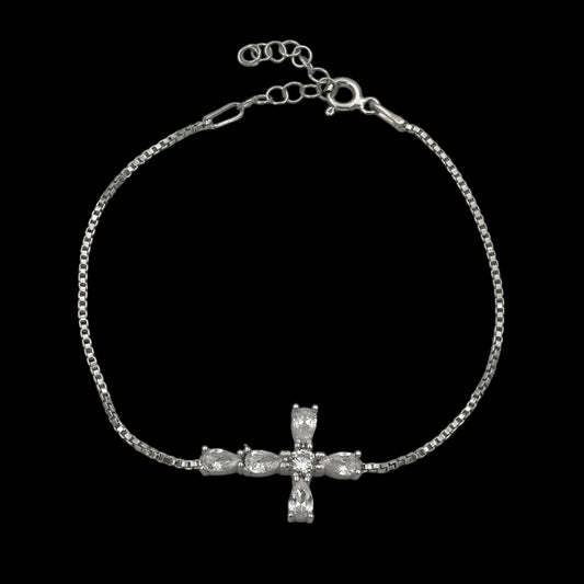 Bratara Cross Argint
