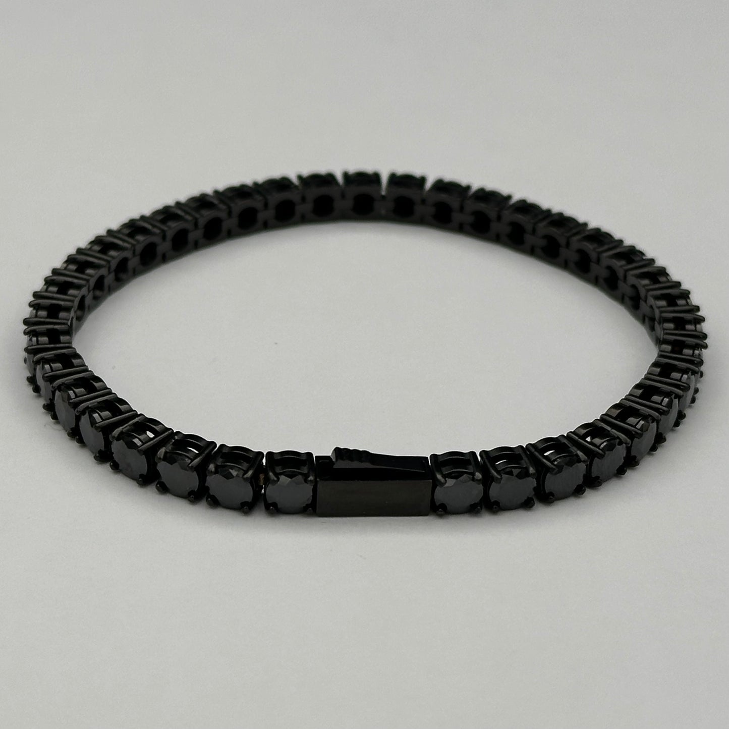 Brățară Tennis 5mm Full Black INOX