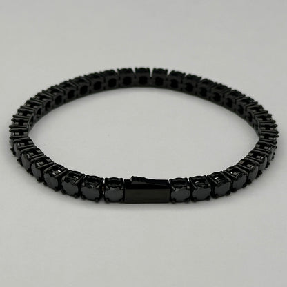 Brățară Tennis 5mm Full Black INOX