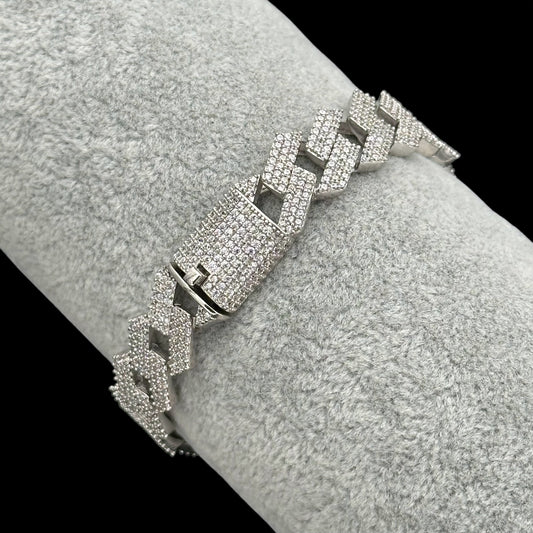 Bratara Cuban Special Argint