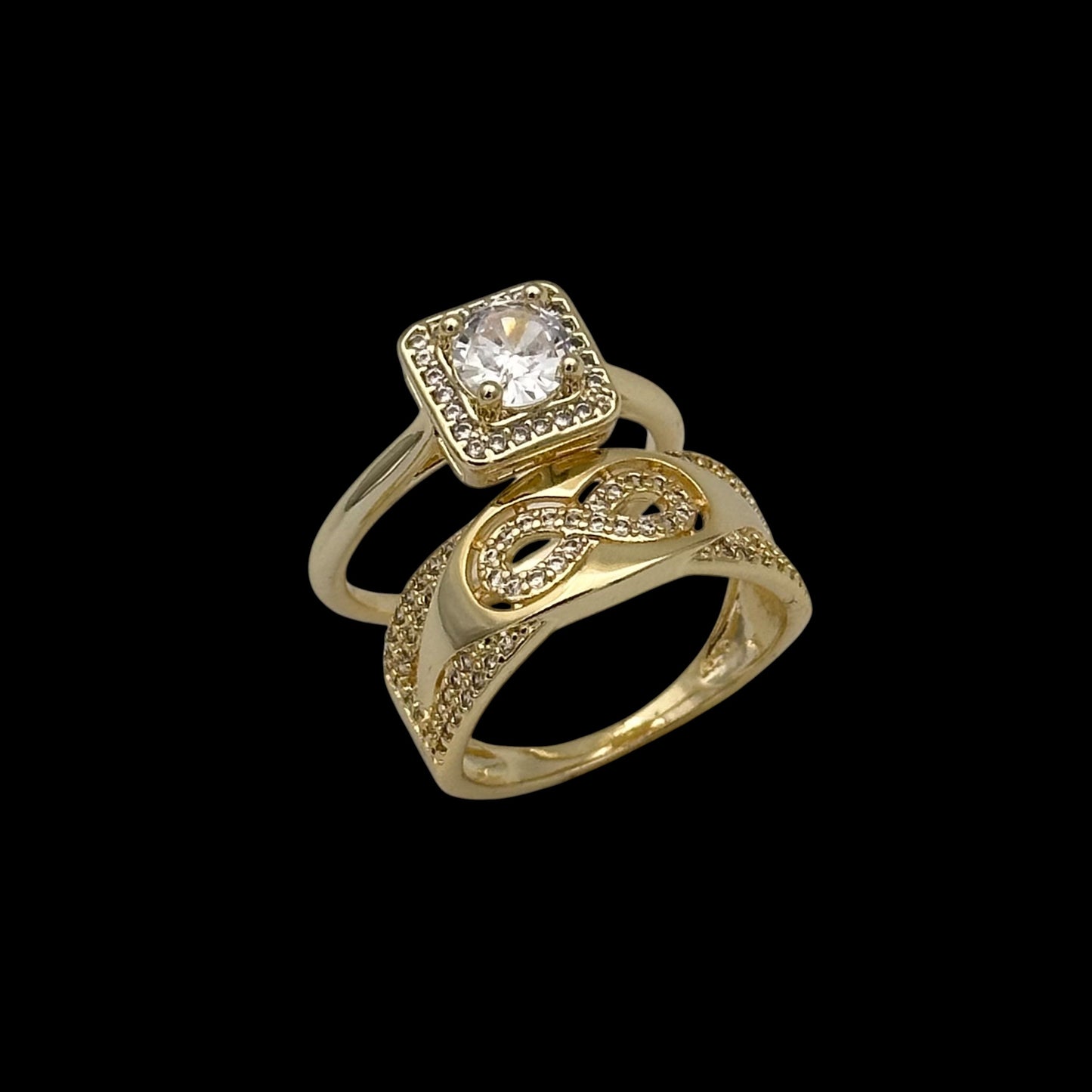 Inel Forever Placat cu Aur 18K