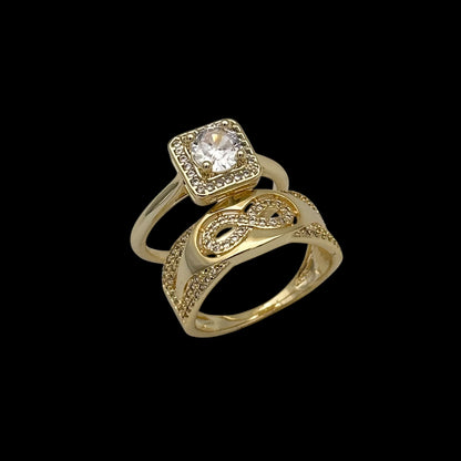 Inel Forever Placat cu Aur 18K