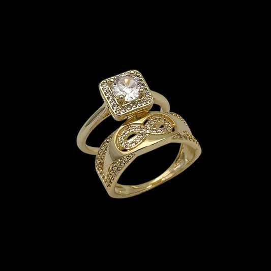 Inel Forever Placat cu Aur 18K