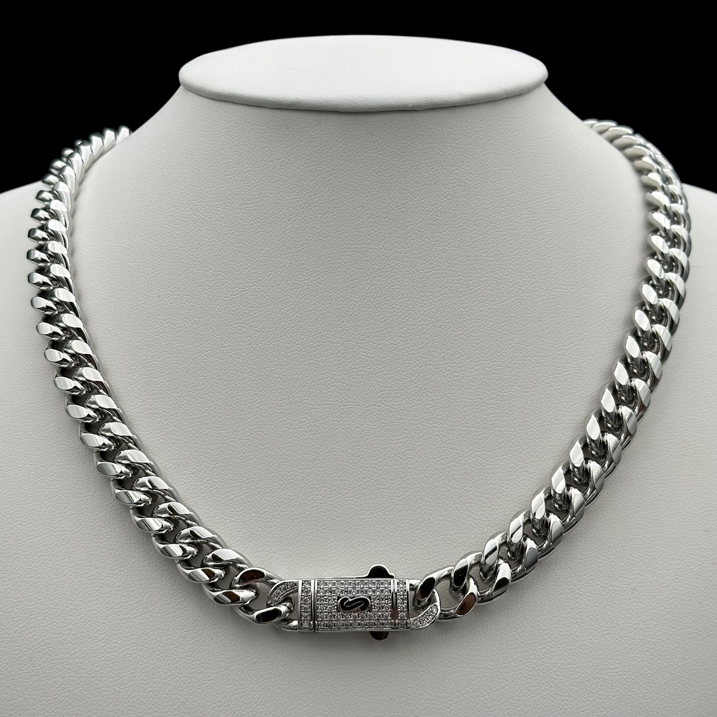 Colier Cuban Miami INOX