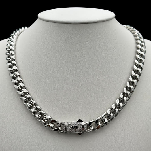 Colier Cuban Miami INOX