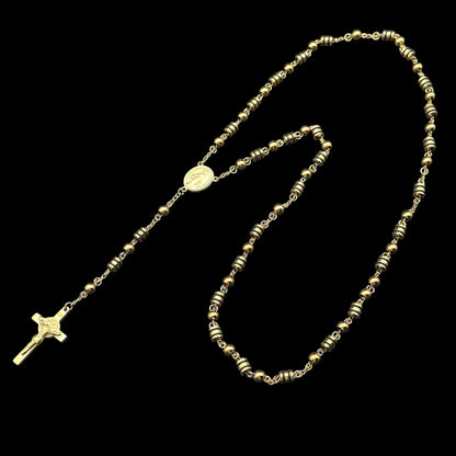 Colier Rosary Vintage Gold INOX