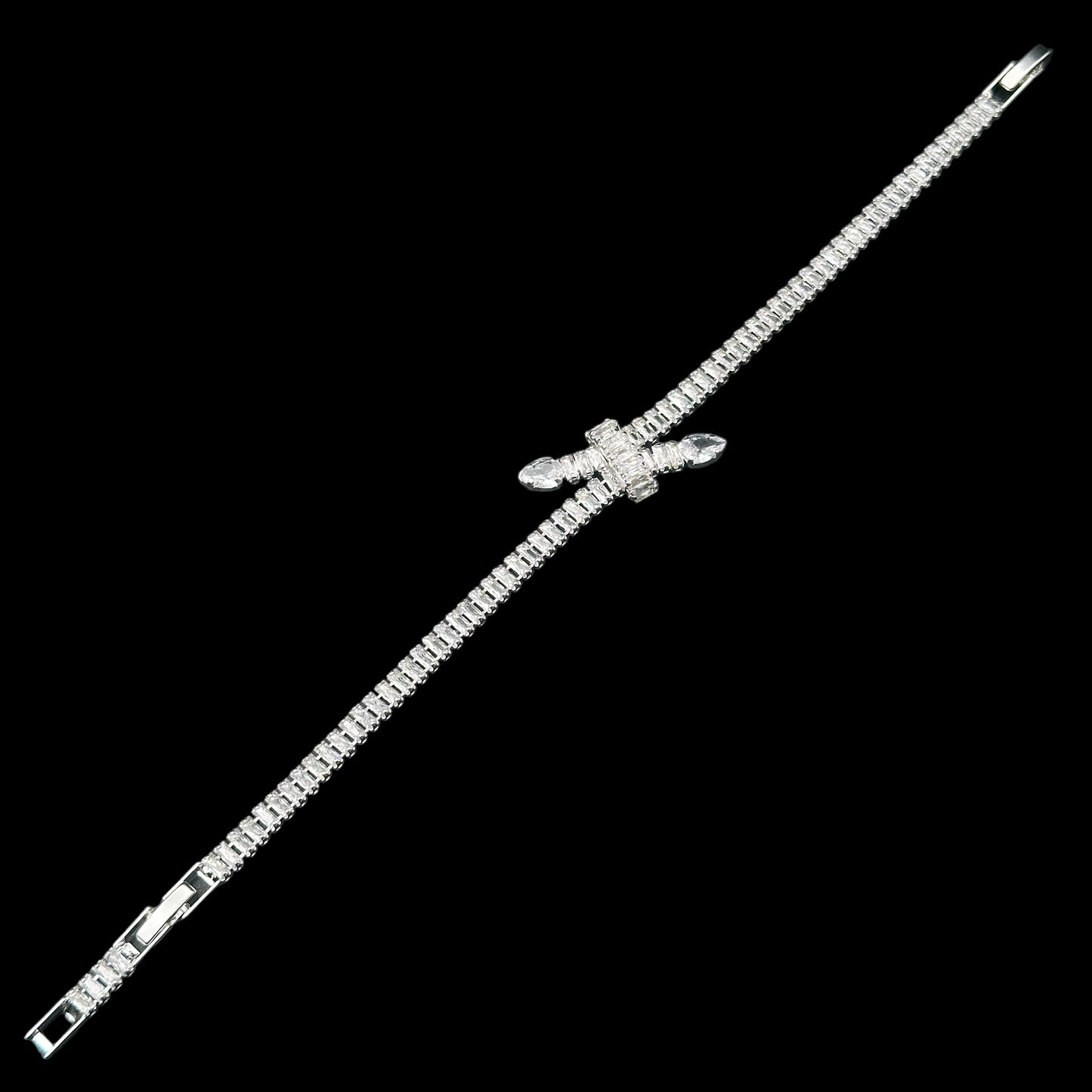Brățară Tennis Serpent Silver