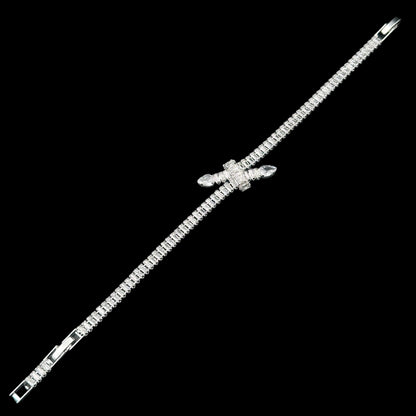 Brățară Tennis Serpent Silver