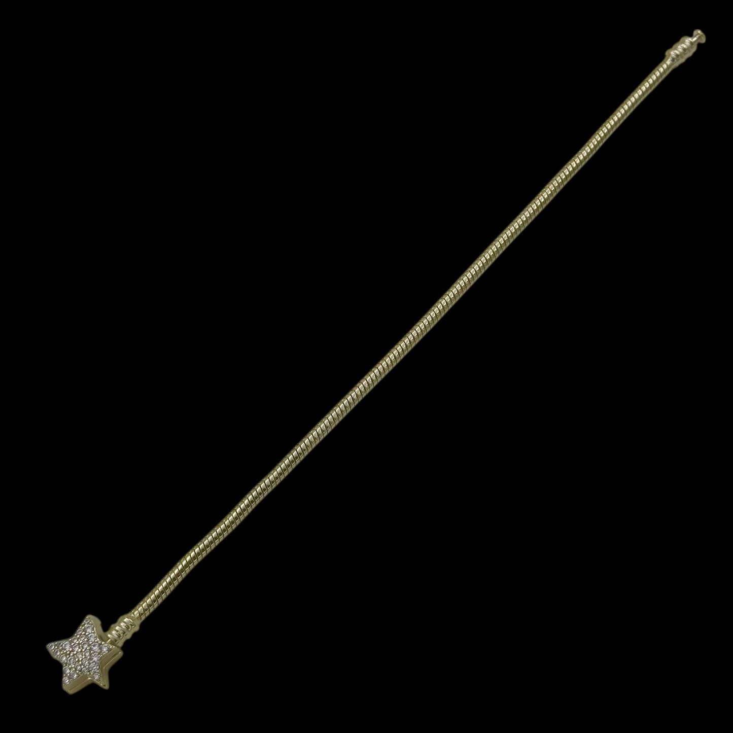 Brățară Charms Star Placată cu Aur 18K