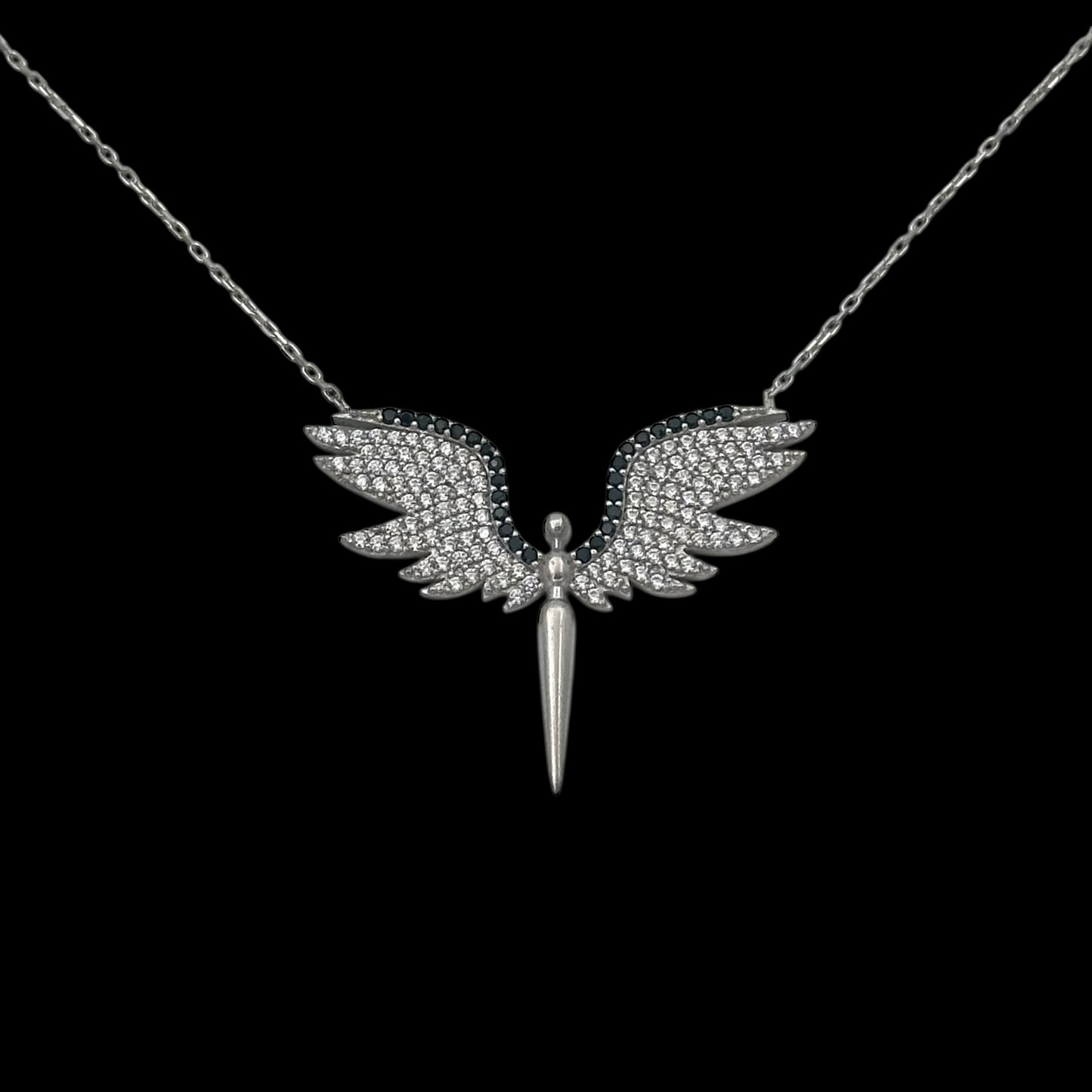 Lantisor Guardian Angel Black Argint